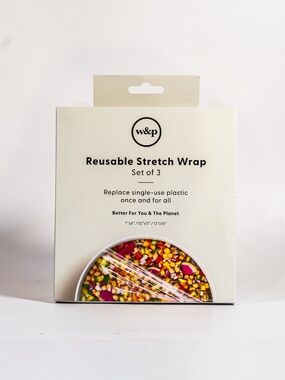 Reusable Stretch Wrap, set of 3 NIB